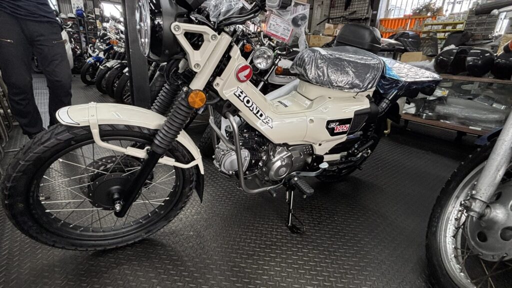 CT125スタイリング