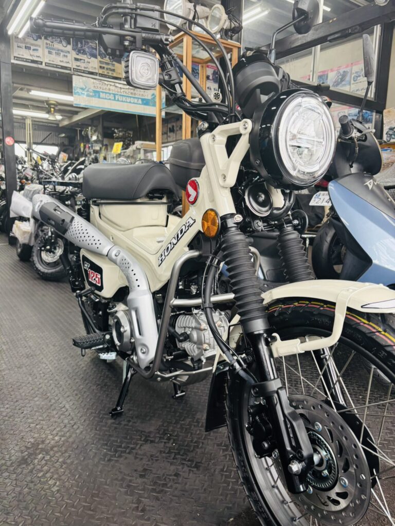CT125と初対面